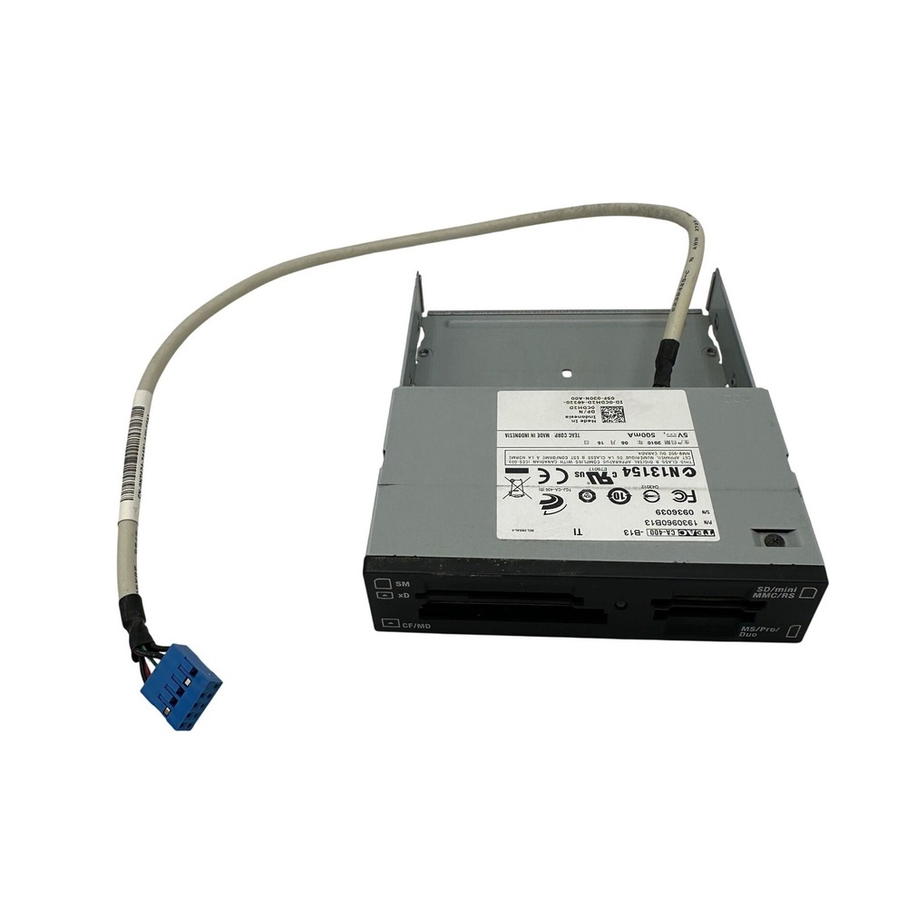 TEAC CA-400-B13 Internal Card Reader 3.5 Bay Black 0CDM2D Excellent Condition